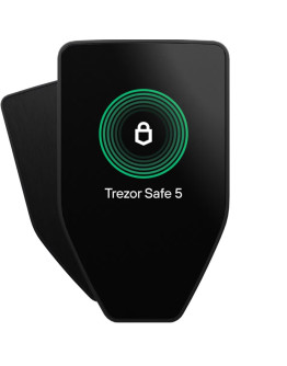 Аппаратный холодный криптокошелек Trezor Safe 5 Black Graphit для хранения криптовалют