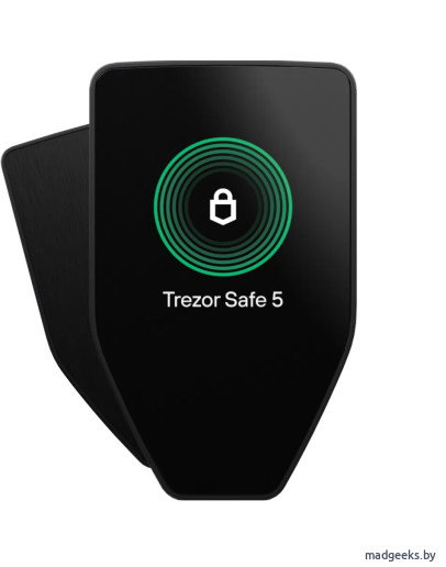 Аппаратный холодный криптокошелек Trezor Safe 5 Black Graphit для хранения криптовалют