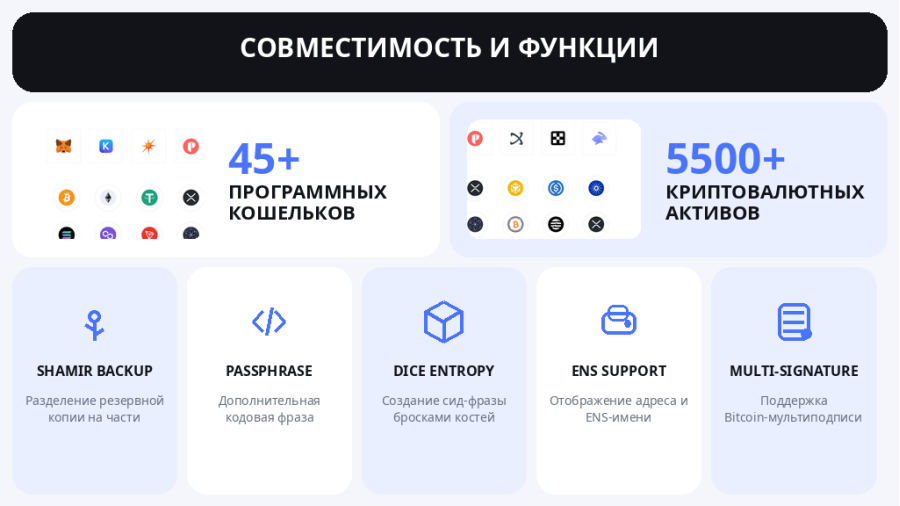 Keystone 3 Pro — совместимость и дополнительные функции